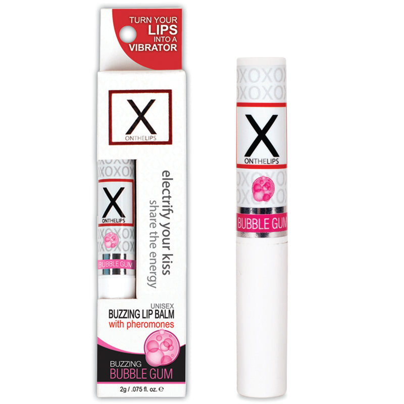 SENSUVA X ON THE LIPS PHEROMONE LIP BALM BUBBLE GUM