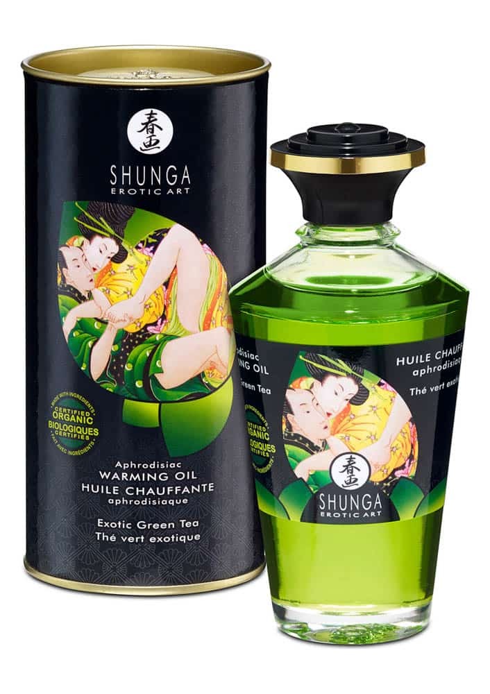 SHUNGA - APHRODISIAC OILS-ORGANICA EXOTIC GREEN TEA 100 ML