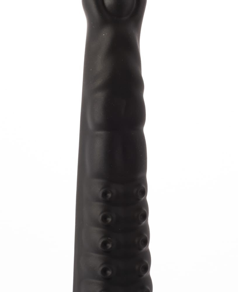 X-MEN - X-MEN 12.6" BUTT PLUG SILICONE BLACK