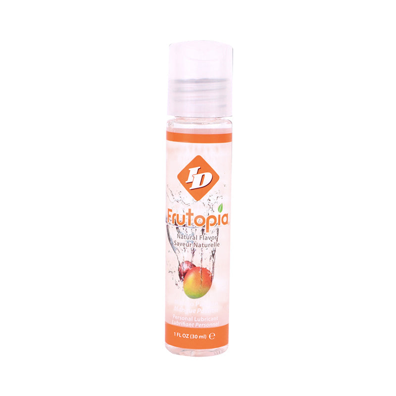ID LUBRICANTS - ID FRUTOPIA MANGO PASSION FLAVORED LUBRICANT 1 FL OZ POCKET BOTTLE