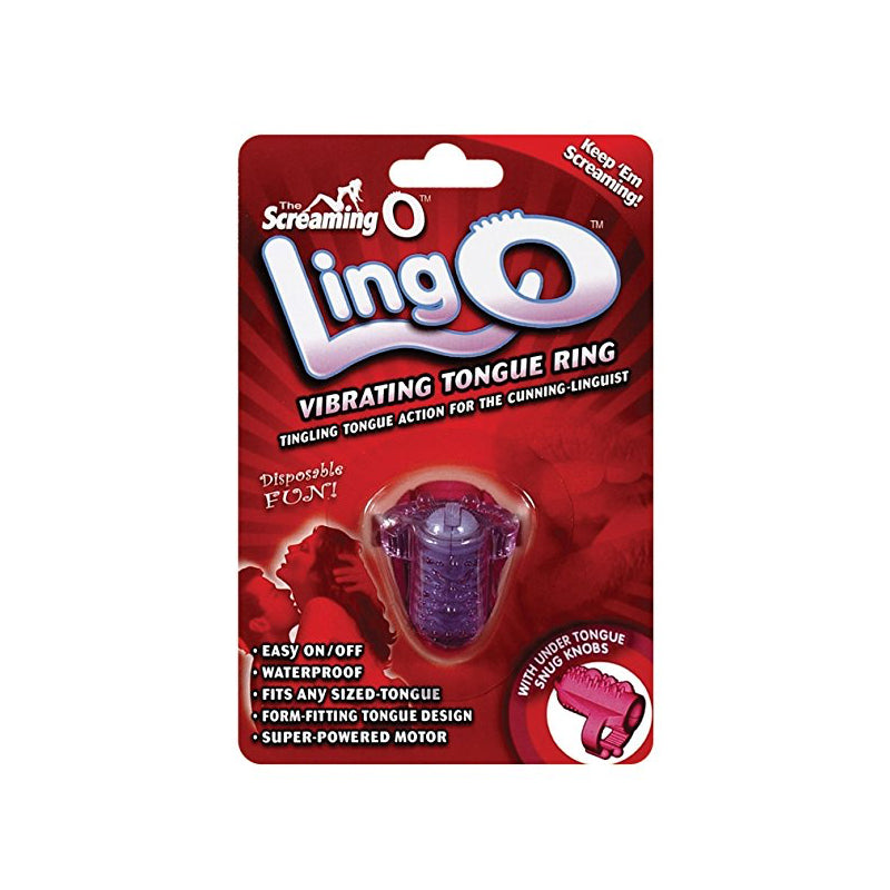 SCREAMING O - LINGO VIBRATING TONGUE RING