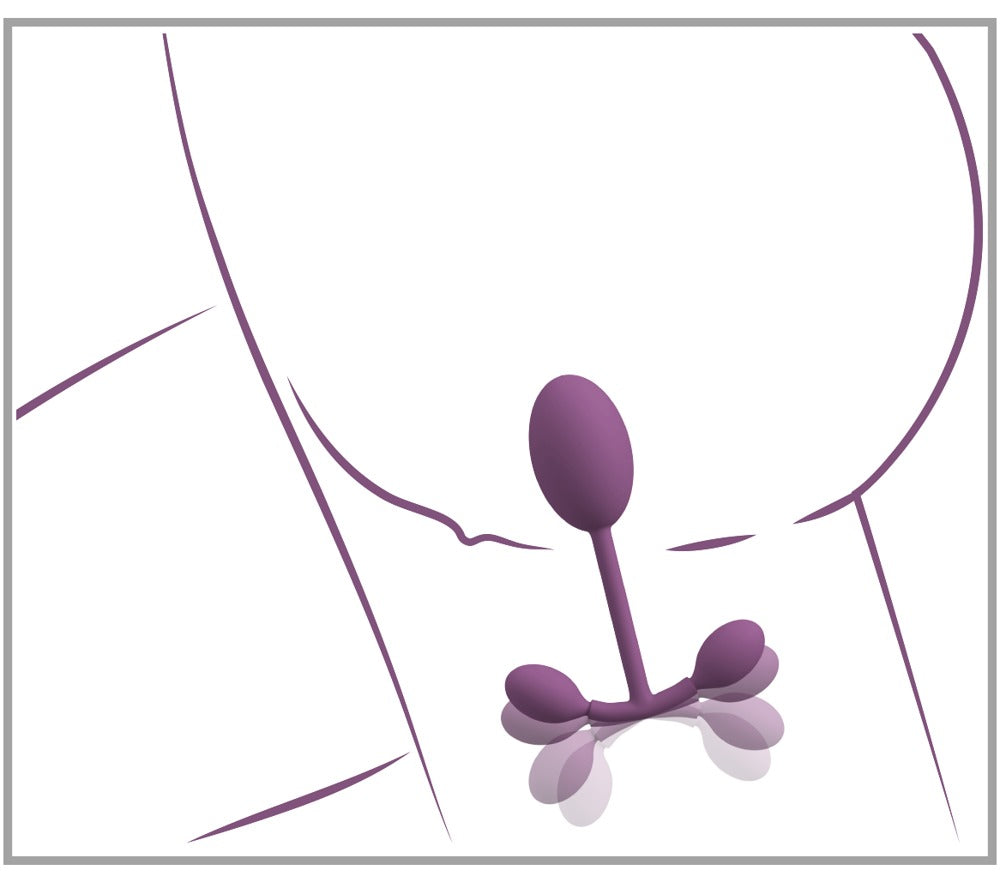 YOU2TOYS - VAGINAL TRAINER WITH BOUNCING WEIGHTS