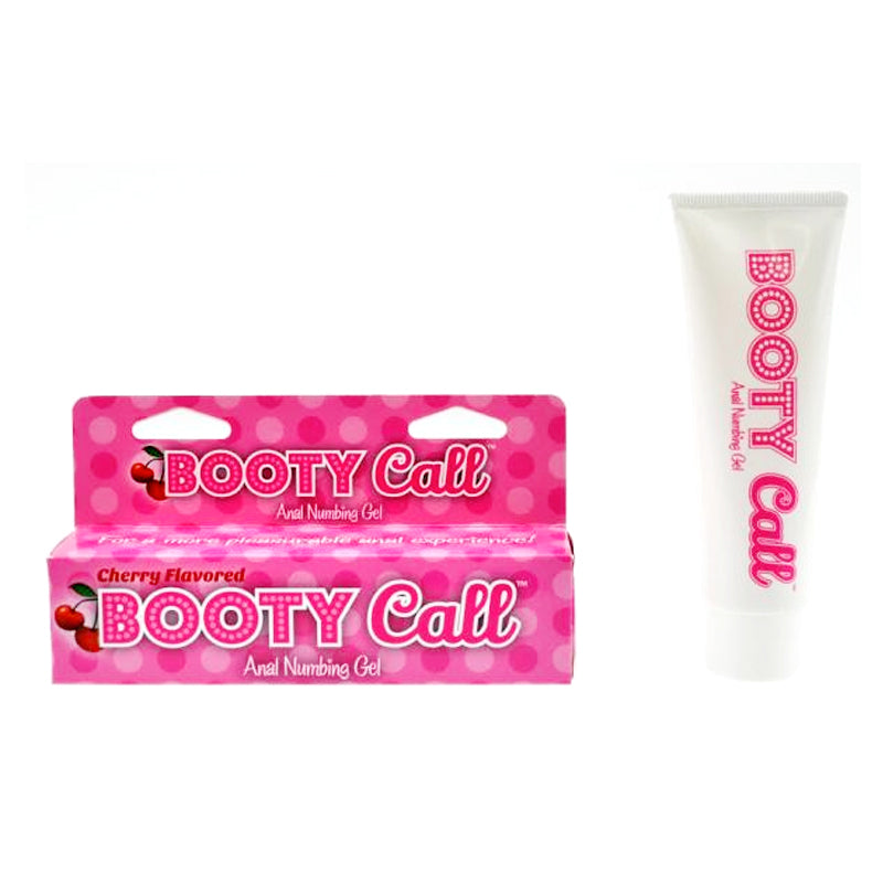 BOOTY CALL CHERRY FLAVORED ANAL NUMBING GEL 1.5OZ. WITH BENZOCAINE