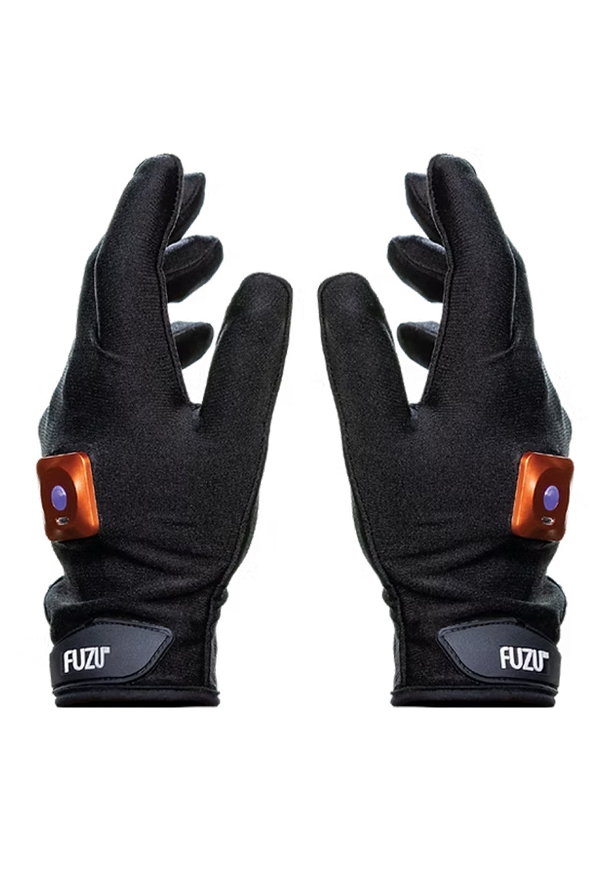 FUZU - LEFT & RIGHT - RECHARGEABLE VIBRATING MASSAGE GLOVES - BLACK
