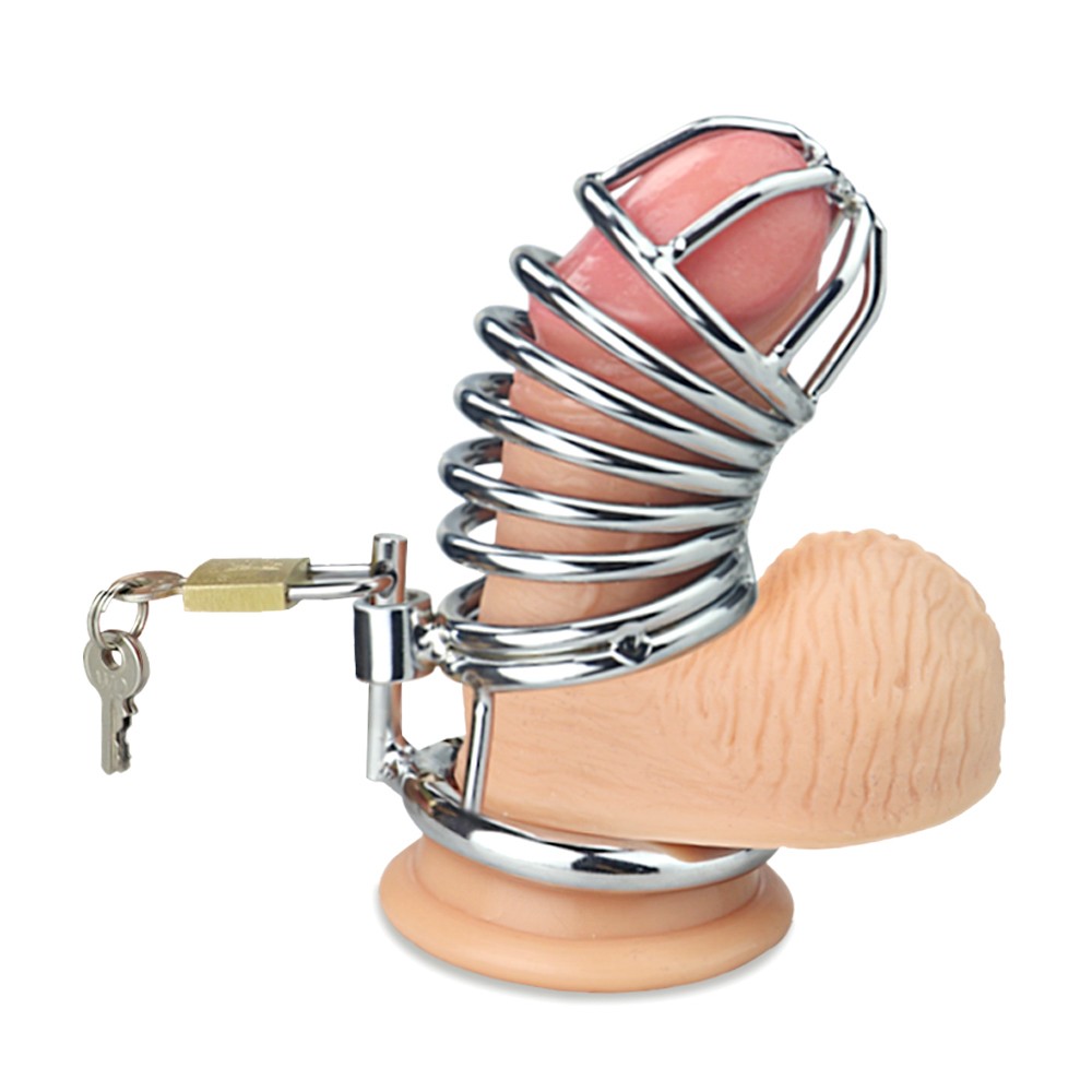 LOVETOY - METAL CHASTITY CAGE