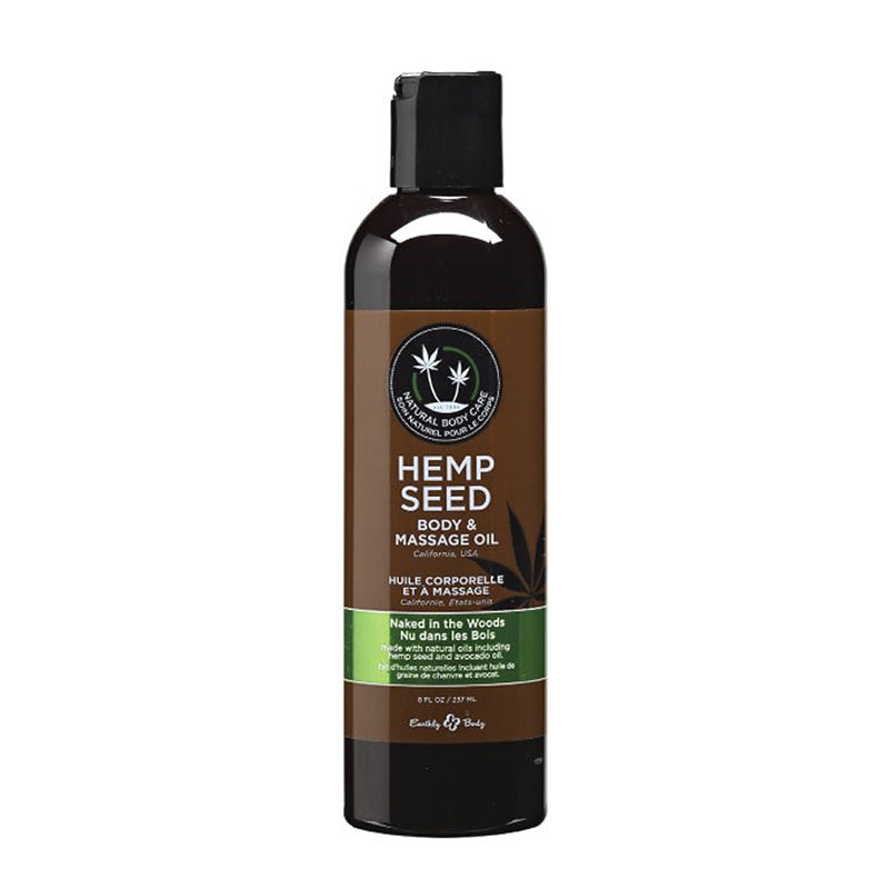 EARTHLY BODY - MASSAGE OIL NAKED IN THE WOODS 8OZ