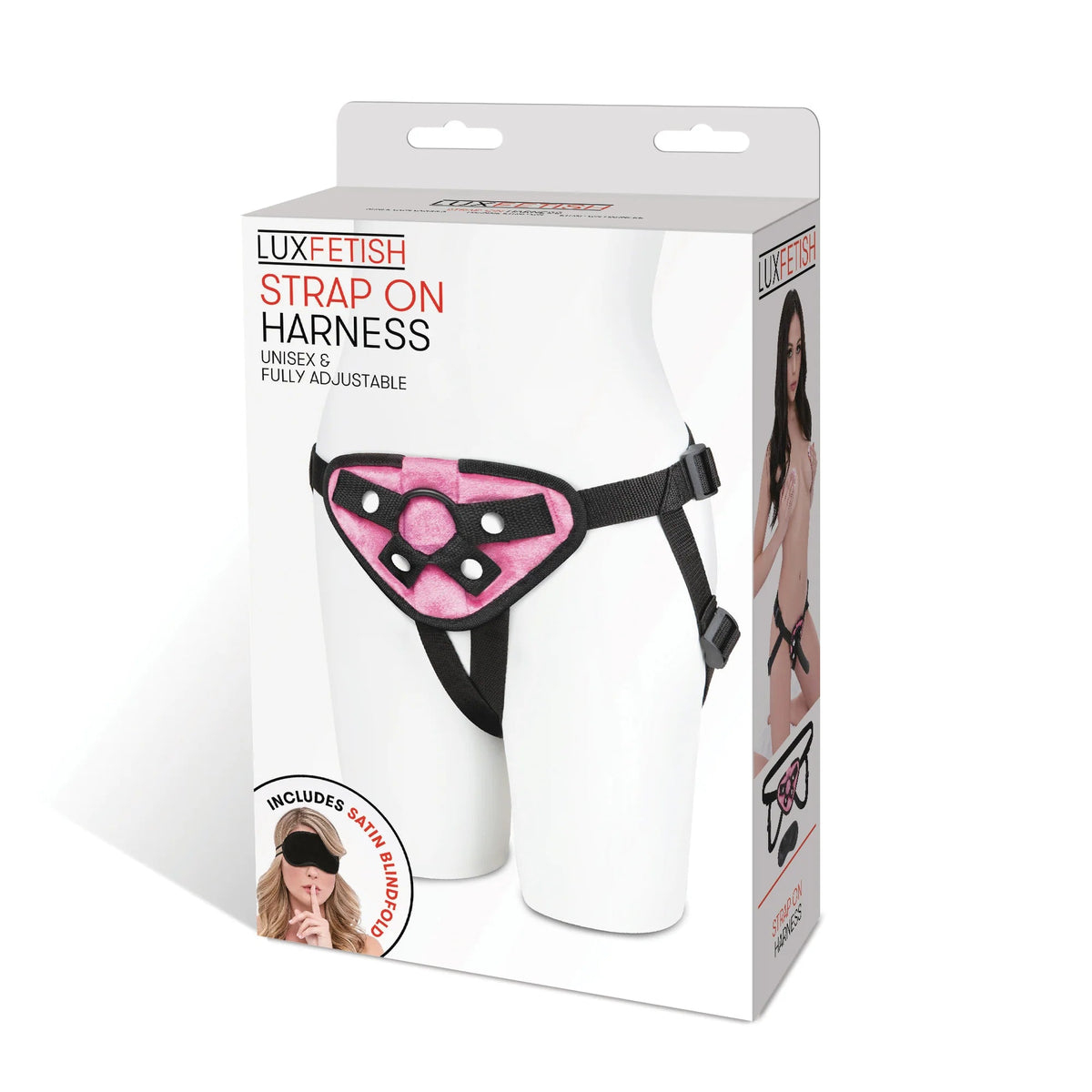 ELECTRIC EEL - LUX FETISH NEOPRENE STRAP ON HARNESS