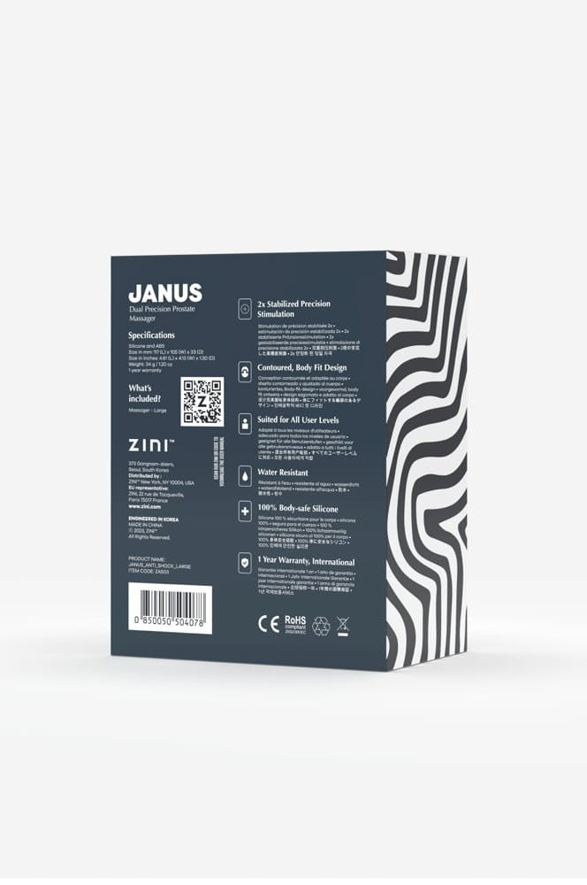 ZINI - ZINI JANUS ANTI SHOCK PROSTATE MASSAGER L