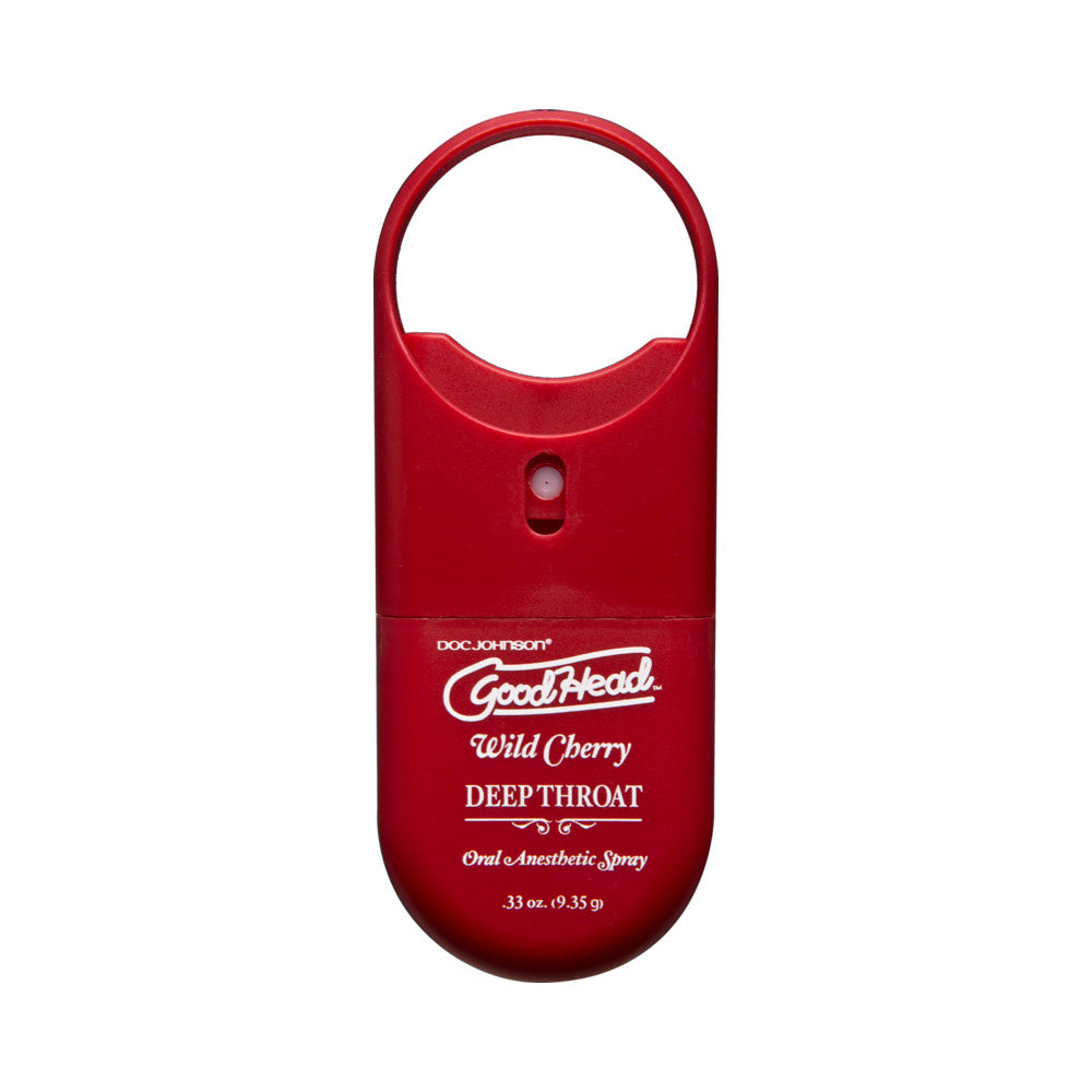 DOC JOHNSON - GOODHEAD TO GO - SPRAY GARGANTA PROFUNDA .33OZ. CEREZA SILVESTRE