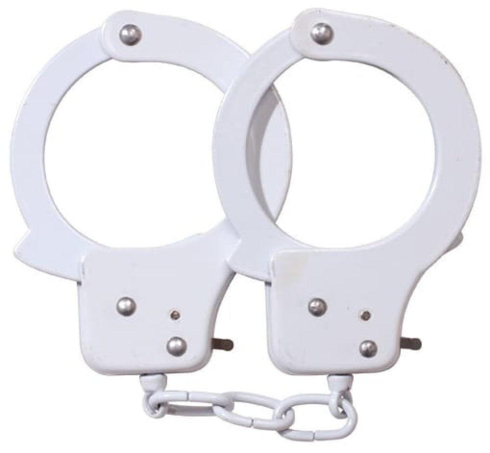 NMC - SEX EXTRA - METAL CUFFS WHITE