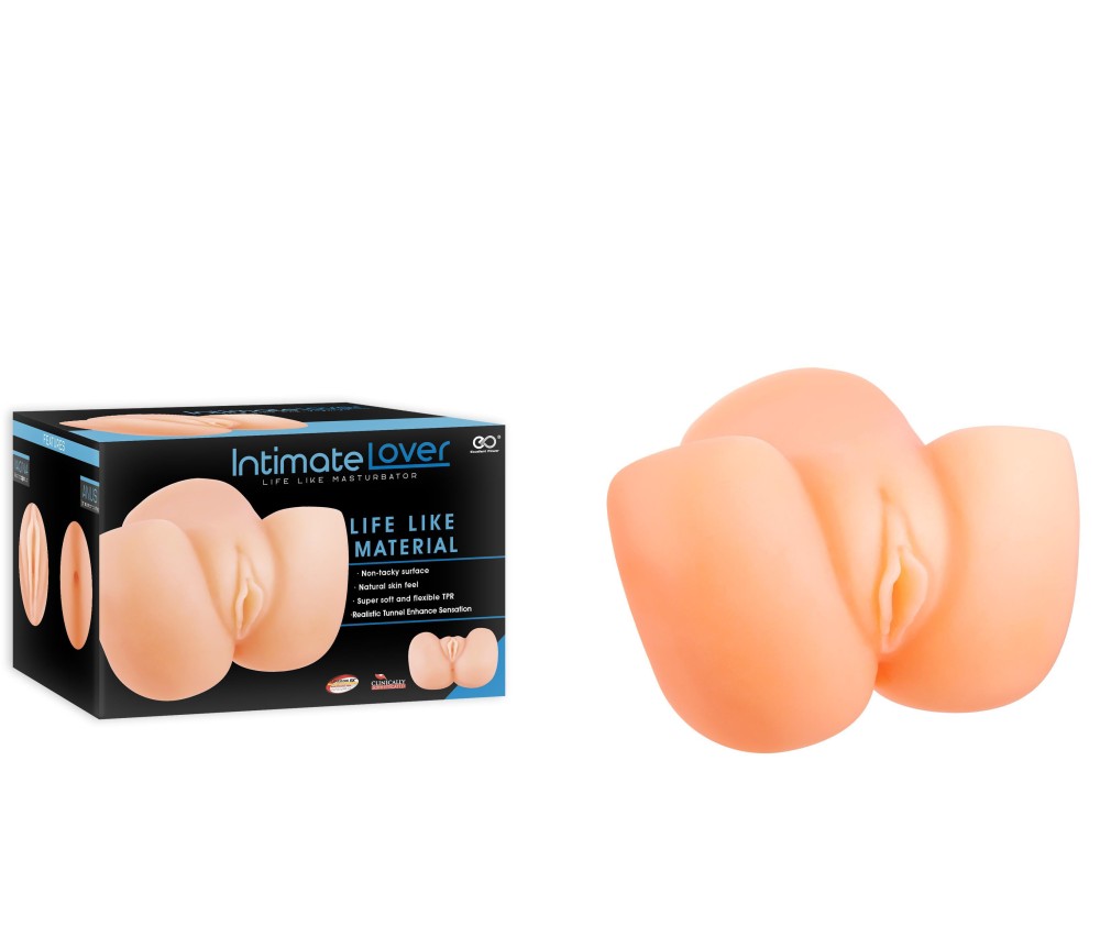 OUTLET - INTIMATE LOVER TPR MASTURBATOR 6.1"