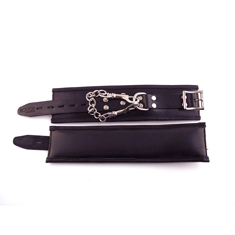 ROUGE GARMENTS - ROUGE WRIST CUFFS, PADDED BLACK
