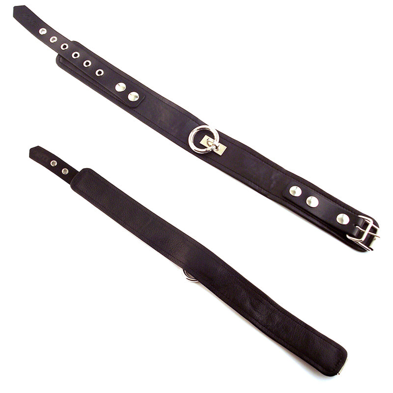 ROUGE GARMENTS - ROUGE COLLAR, PLAIN BLACK
