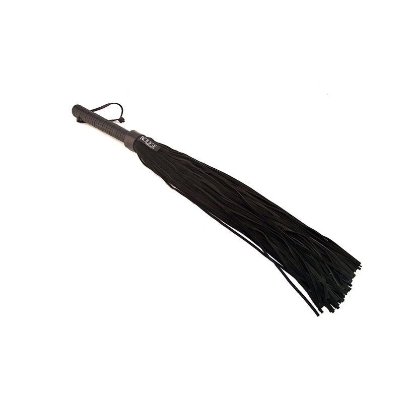 ROUGE GARMENTS - ROUGE FLOGGER, SUEDE W/LEATHER HANDLE BLACK