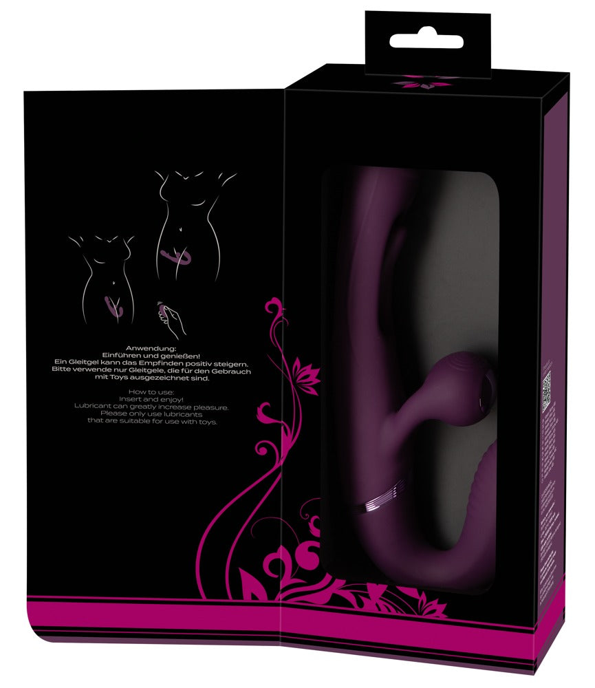 JAVIDA - RC STRAPLESS STRAP-ON WITH FLICKING TONGUE