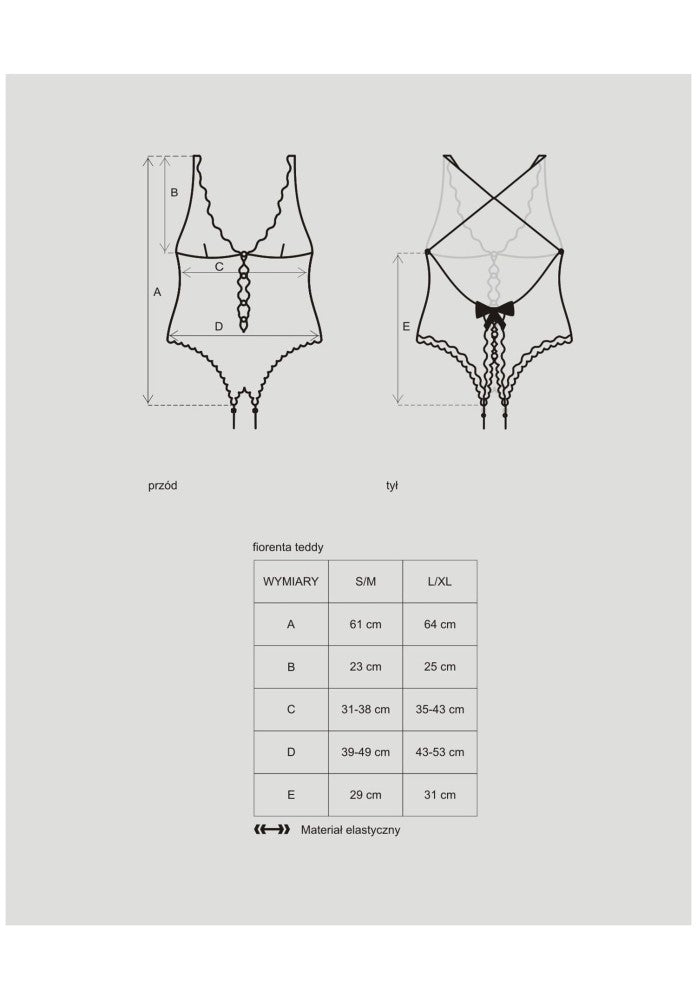 OBSESSIVE - FIORENTA TEDDY S/M