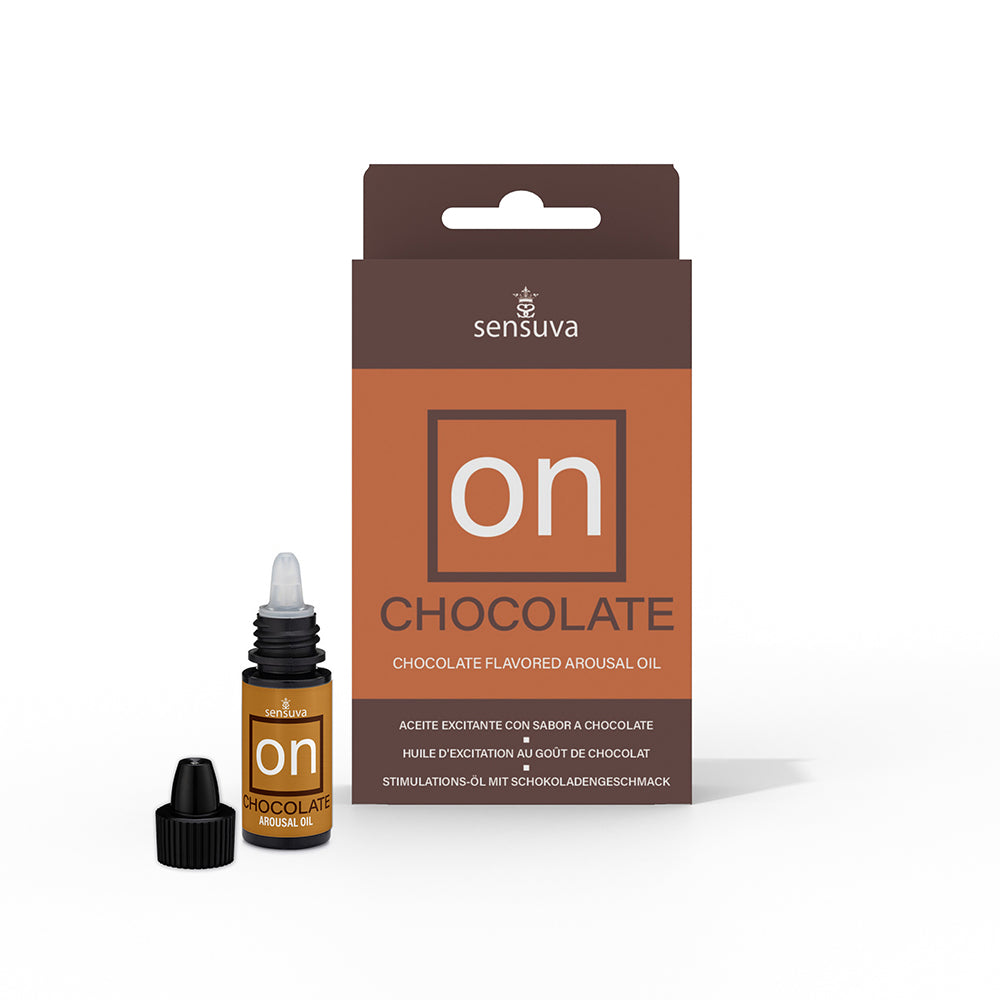 SENSUVA - ACEITE DE EXCITACIÓN CHOCOLATE 5ML. BOTELLAS