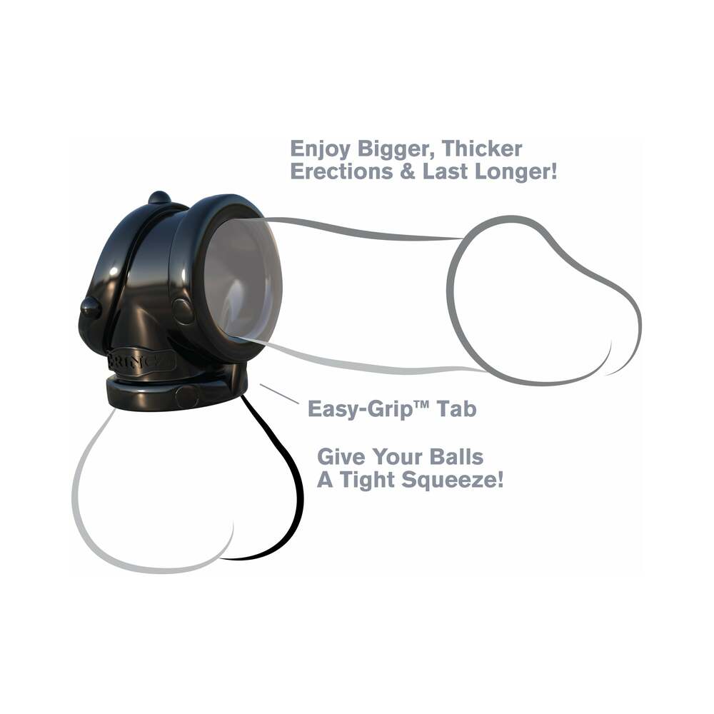 FANTASY C-RINGZ ROCK HARD COCK PIPE SLING BLACK