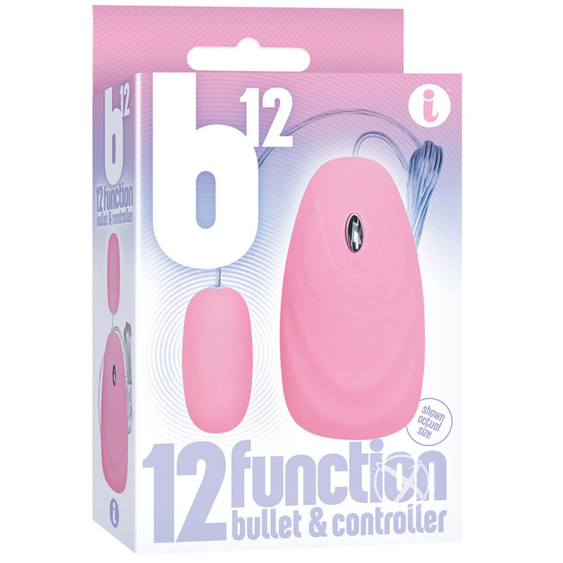 ICON BRANDS - THE 9''S BALA B12 12 FUNCIONES CON BALA Y CONTROL REMOTO ROSA