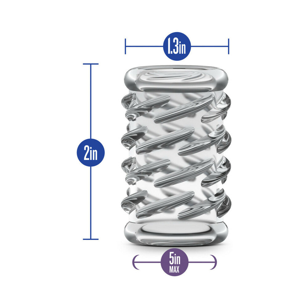 STAY HARD COCK SLEEVE 06 PENIS ENHANCER CLEAR