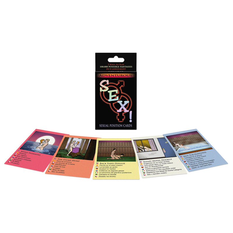 KHEPER GAMES - ADVENTUROUS SEX! CARD GAME