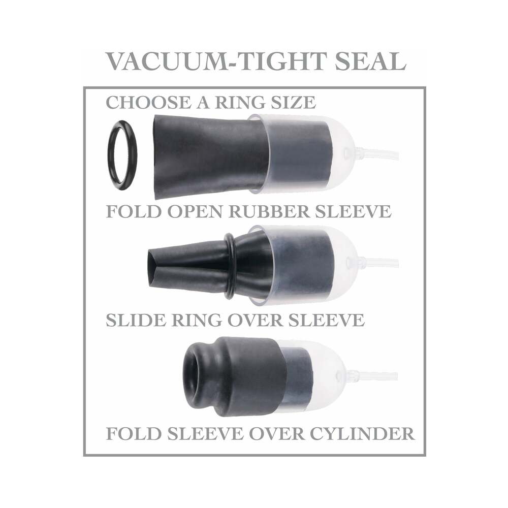 FETISH FANTASY SERIES - SUCTION GLAND SERIES WITH ENHANCING RINGS