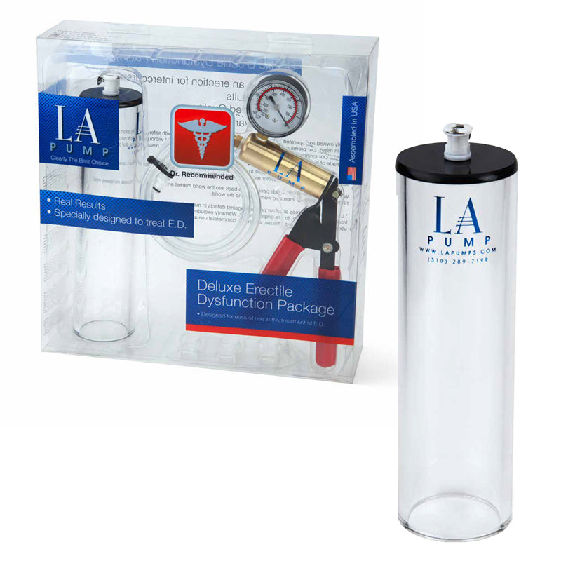 LA PUMP - DELUXE ERECTILE DYSFUNCTION PACKAGE 1.75 X 9IN, PACKAGED
