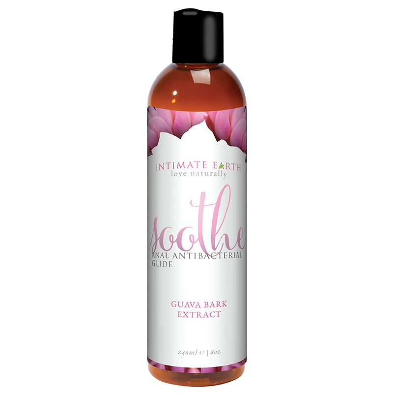 INTIMATE EARTH - SOOTHE ANAL ANTI-BACTERIAL GLIDE 240 ML/8 OZ