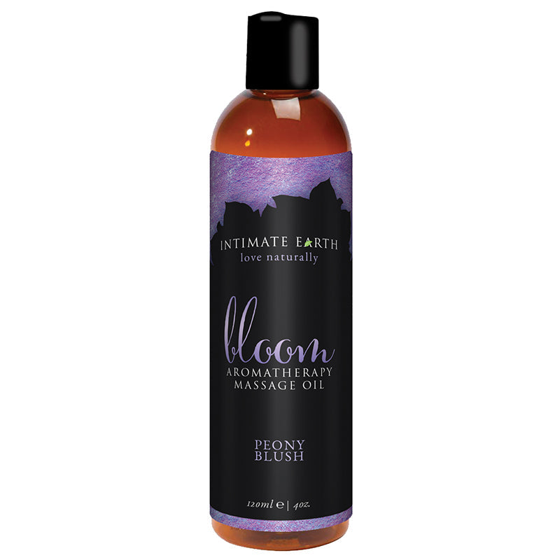 INTIMATE EARTH - BLOOM MASSAGE OIL 120 ML/4 OZ