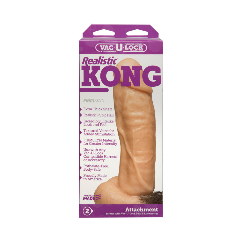 VAC-U-LOCK - REALISTIC KONG WHITE