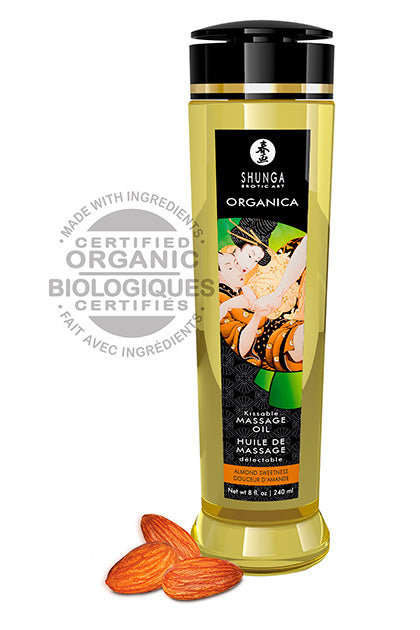 SHUNGA - MASSAGE OIL ALMOND SWEETNESS - ALMENDRA DULCE