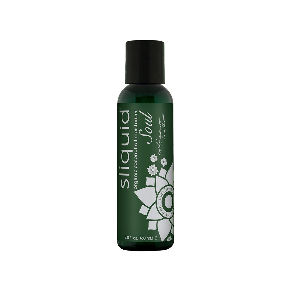 SLIQUID SOUL ORGANIC COCONUT OIL MOISTURIZER 2 OZ.