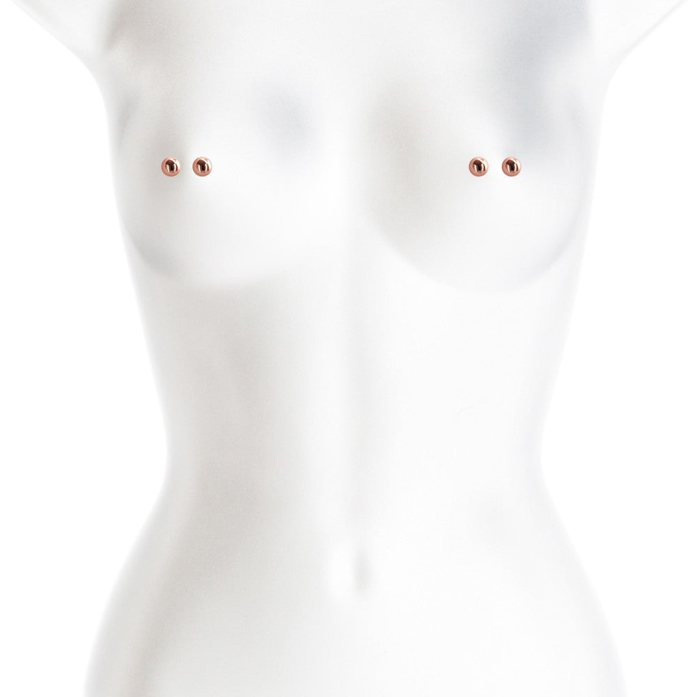 NS TOYS - BOUND - NIPPLE CLAMPS - M1 - ROSE GOLD