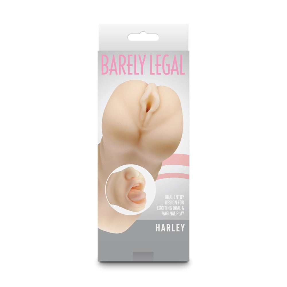 NS TOYS - BARELY LEGAL - HARLEY STROKER - WHITE - ALTERNATE PACKAGE