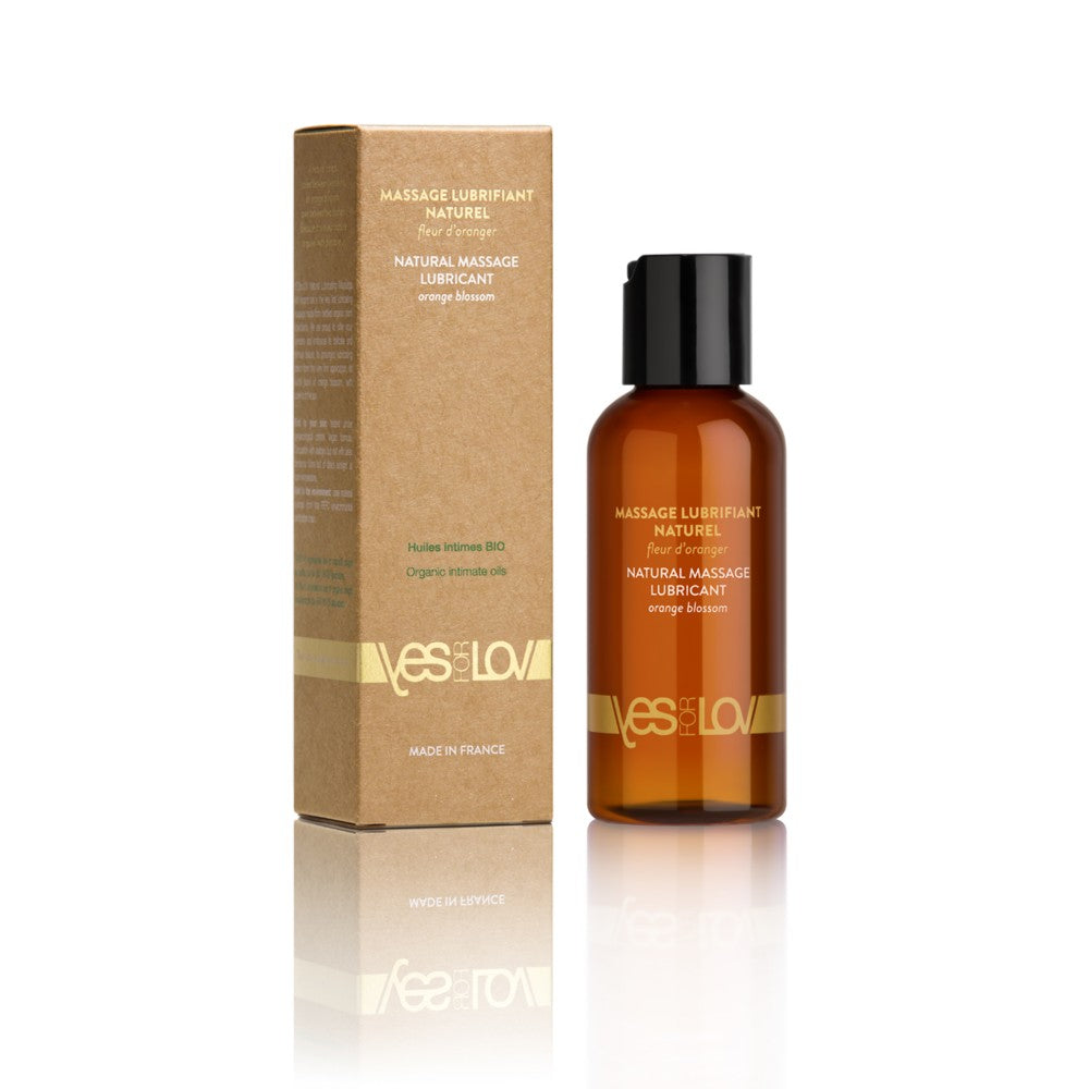 YESFORLOV - NATURAL MASSAGE LUBRICANT TUBE 100ML