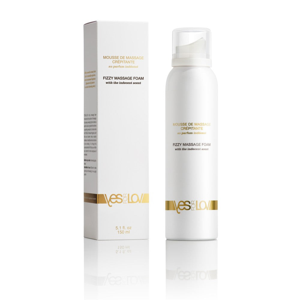 YESFORLOV - FIZZY MASSAGE FOAM WITH INDECENT SCENT SPRAY 150ML