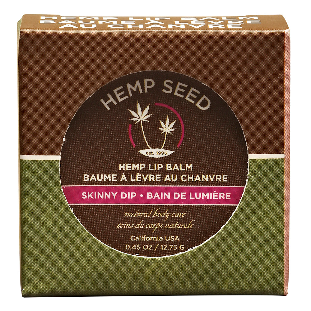EARTHLY BODY HEMP LIP POT SKINNY DIP