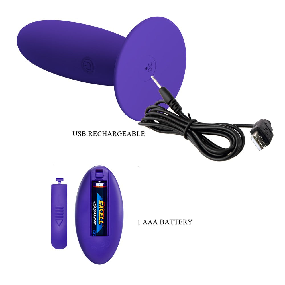 PRETTY LOVE - PRETTY LOVE REMOTE CONTROL VIBRATING PLUG - YOUTH