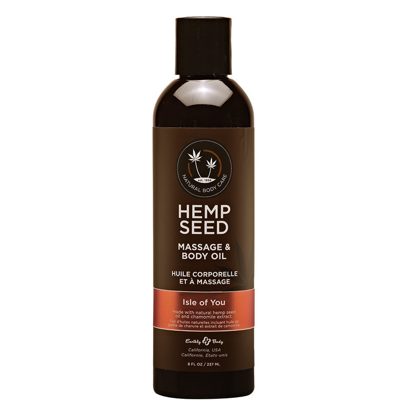 EARTHLY BODY - MASSAGE OIL ISLE OF YOU 8OZ