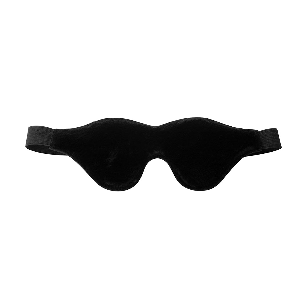 STRICT BLACK FLEECE LINED BLINDFOLD
