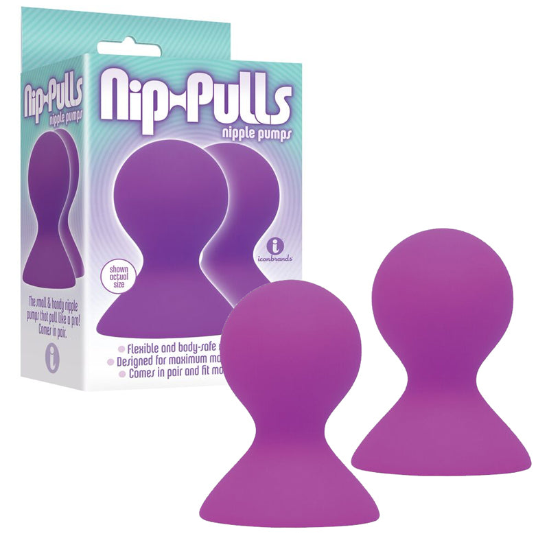 THE 9''S, SILICONE NIP-PULLS, VIOLET