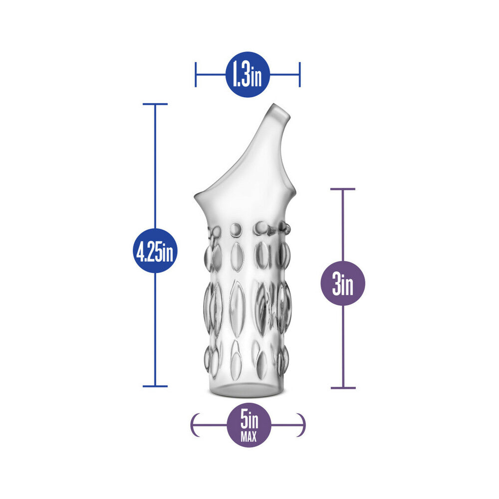 BLUSH - PERFORMANCE STUDDED SLEEVE RING CLEAR