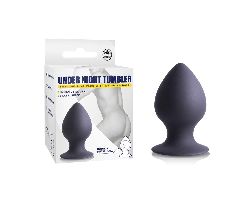 NMC - UNDER NIGHT TUMBLER ANAL PLUG WITH WEIGHTED BALL I