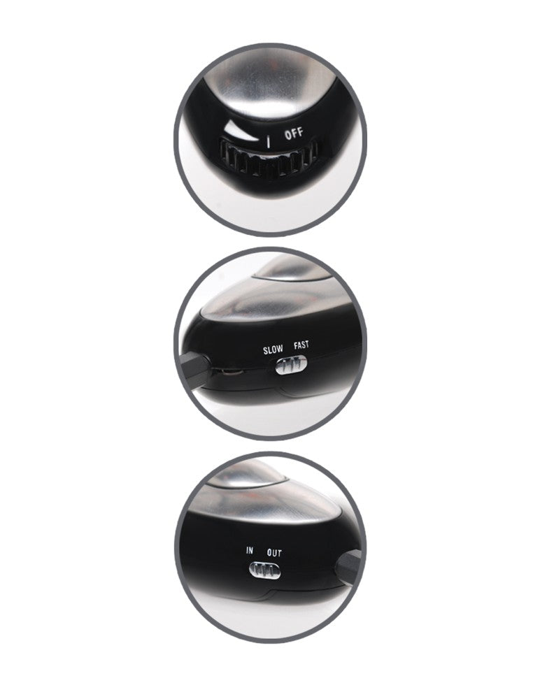PIPEDREAM - FETISH FANTASY SERIES - SHOCK THERAPY NIPPLE CLAMPS BLACK/SILVER
