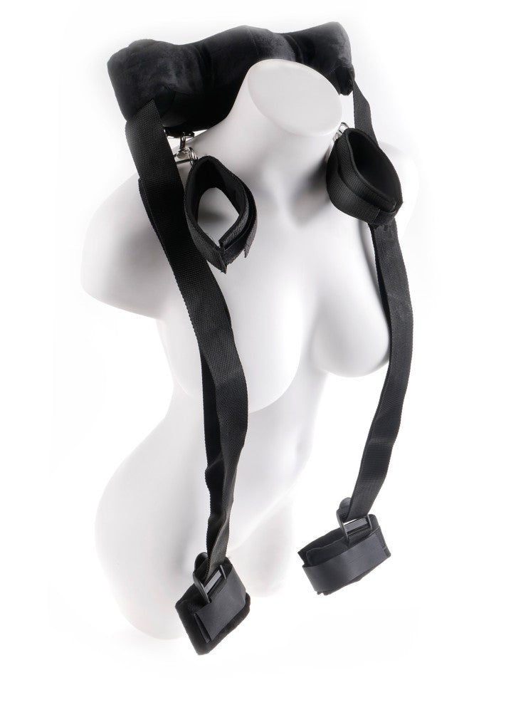 PIPEDREAM - FETISH FANTASY SERIES - POSITION MASTER WITH CUFFS BLACK