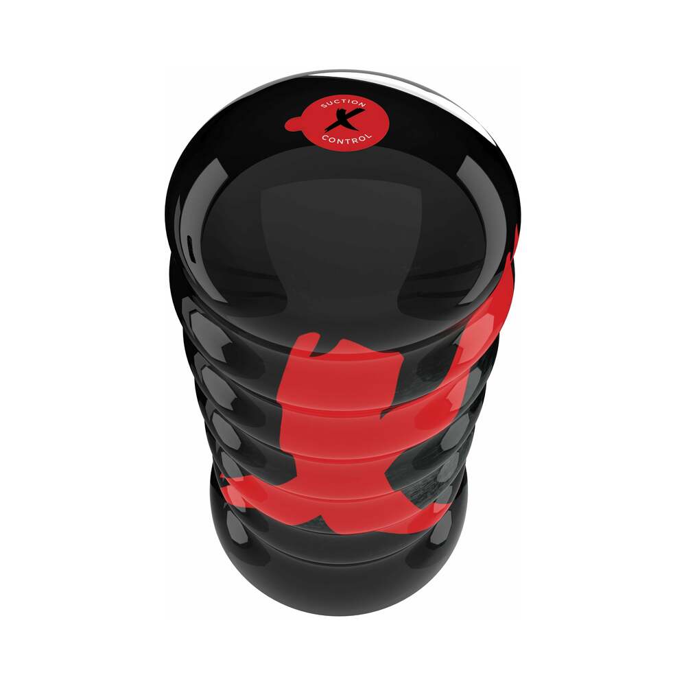 PDX BRANDS - PDX ELITE AIR TIGHT PUSSY STROKER BEIGE/BLACK