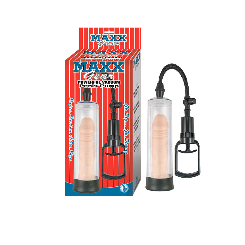 NASSTOYS - MAXX GEAR POWERFUL VACUUM PENIS PUMP CLEAR