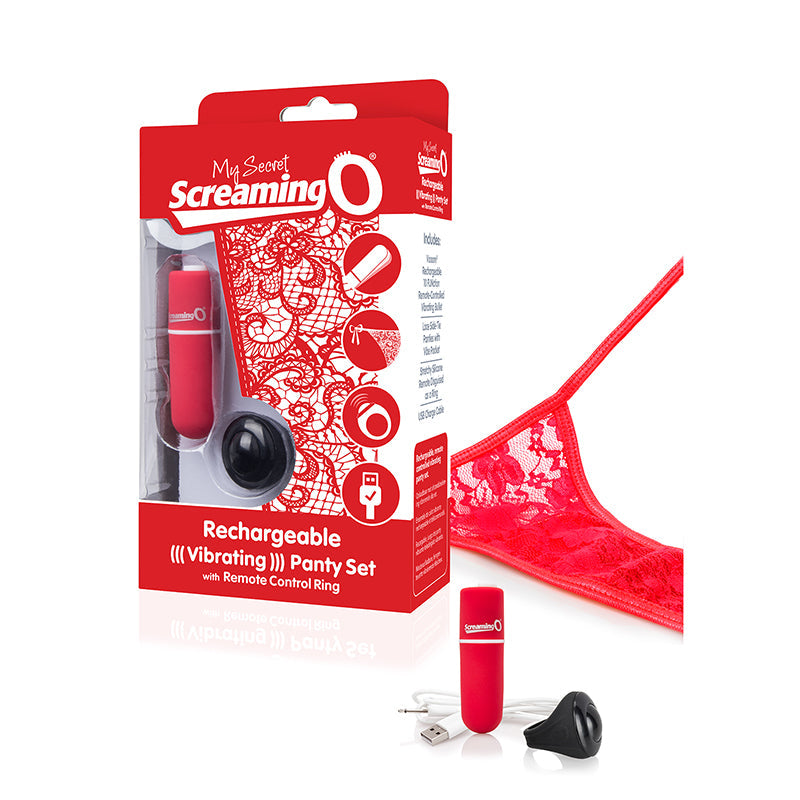 SCREAMING O - MY SECRET CHARGED REMOTE CONTROL PANTY VIBE