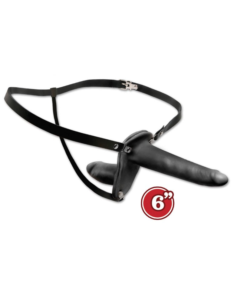 PIPEDREAM - FETISH FANTASY SERIES - DOUBLE PENETRIX STRAP-ON BLACK