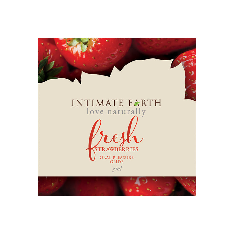 INTIMATE EARTH - FRESH STRAWBERRY 3 ML/0.10 OZ FOIL